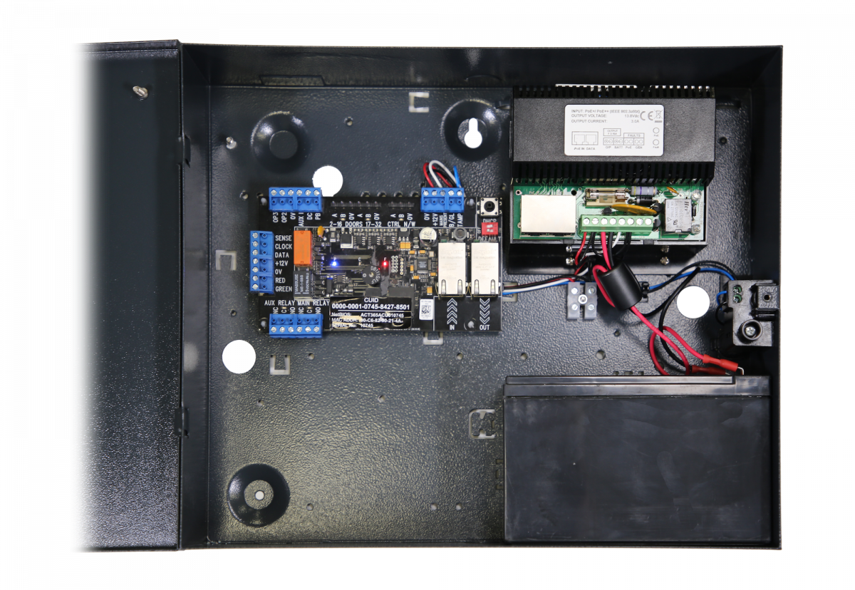 ACT365-ACUPoE Door Controller, PoE PSU